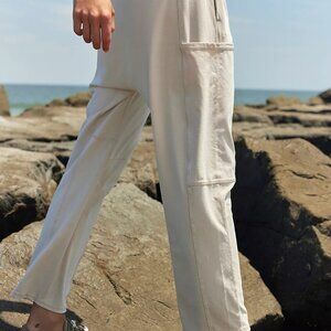 Free People Movement Hot Shot Pants Large Off White